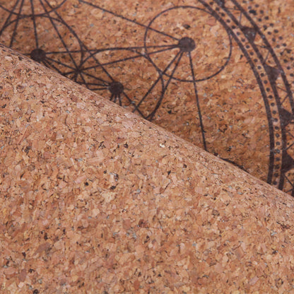 Tapis de yoga en caoutchouc naturel. Tapis de yoga en liège - LUXARAH