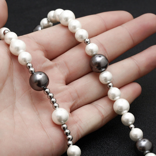 Colliers de perles à coutures colorées pour hommes et femmes - LUXARAH