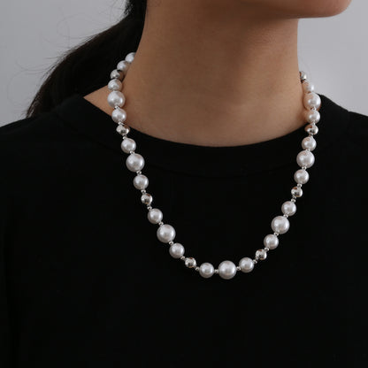 Colliers de perles à coutures colorées pour hommes et femmes