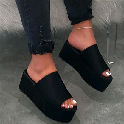 Sandales d'été tendance pour femmes, compensées, escarpins, talons hauts, tongs, plateformes, nouveauté - LUXARAH