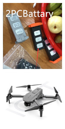 Drone GPS pliable et pratique avec caméra HD et cardan