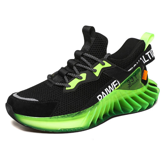Chaussures de sport respirantes et réfléchissantes pour hommes et jeunes, idéales pour la course, le fitness, les voyages - LUXARAH