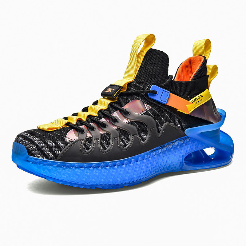 Chaussures de sport pour hommes, respirantes, grande taille, décontractées, de style coréen, tendance, été - LUXARAH