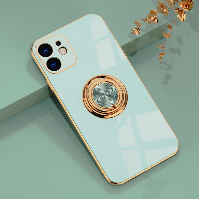 Étui magnétique pour téléphone portable avec galvanoplastie pour voiture