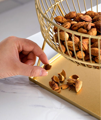 Articles pour la maison, salon créatif, assiette de fruits nordique, panier de rangement, art en fer