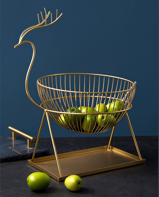 Articles pour la maison, salon créatif, assiette de fruits nordique, panier de rangement, art en fer