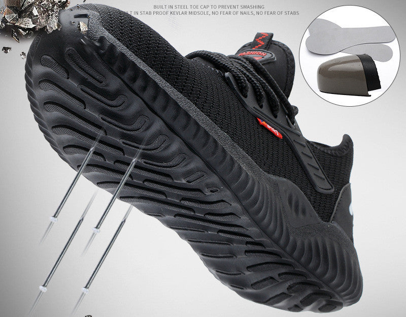 Chaussures de sécurité respirantes et anti-écrasement - LUXARAH
