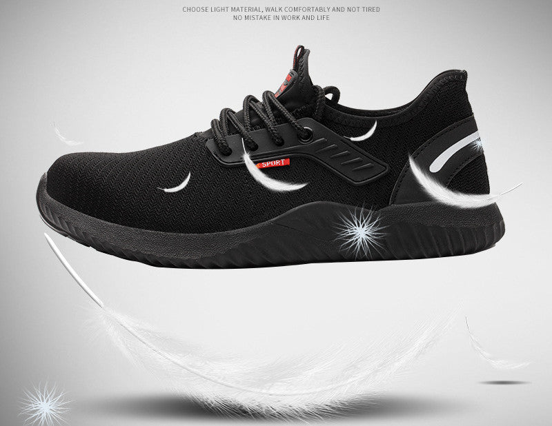 Chaussures de sécurité respirantes et anti-écrasement - LUXARAH