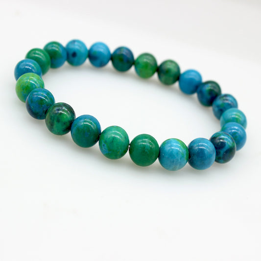 Bracelet énergétique en perles fait main en pierre de phénix - LUXARAH