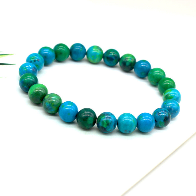 Bracelet énergétique en perles fait main en pierre de phénix - LUXARAH
