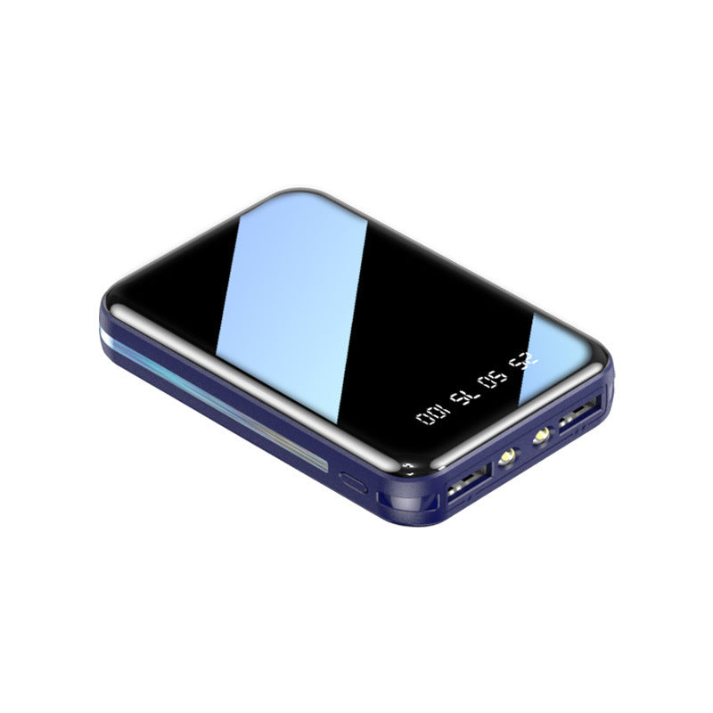 Mini batterie externe 20 000 mAh, grande capacité, affichage numérique