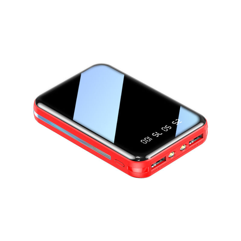 Mini batterie externe 20 000 mAh, grande capacité, affichage numérique