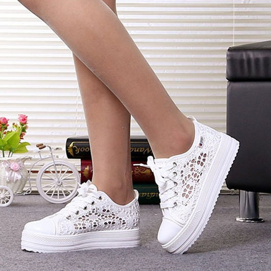 Chaussures en toile pour femmes Xia Daddy - LUXARAH