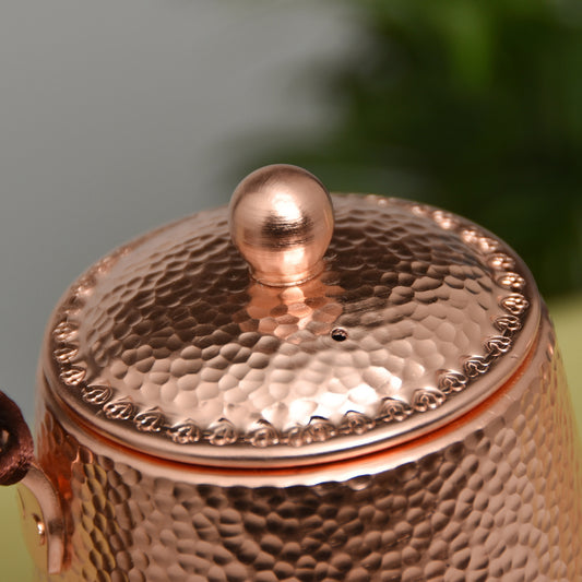 Cafetière épaisse en cuivre faite à la main