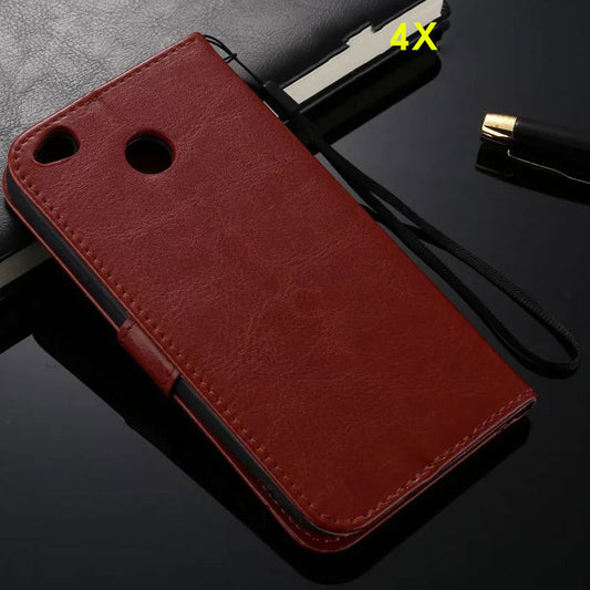 Étui de téléphone portable anti-chute à rabat