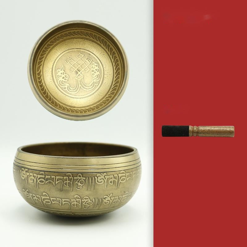 Bol chantant de méditation pour le yoga, bol sonore de Bouddha fait main - LUXARAH
