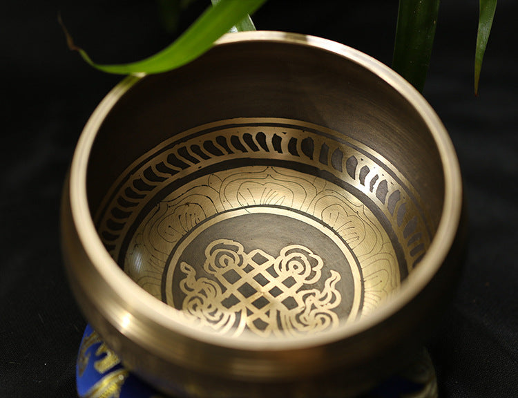 Bol chantant de méditation pour le yoga, bol sonore de Bouddha fait main - LUXARAH