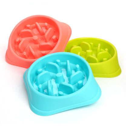 Gamelle anti-étouffement Slow Food pour chien - LUXARAH