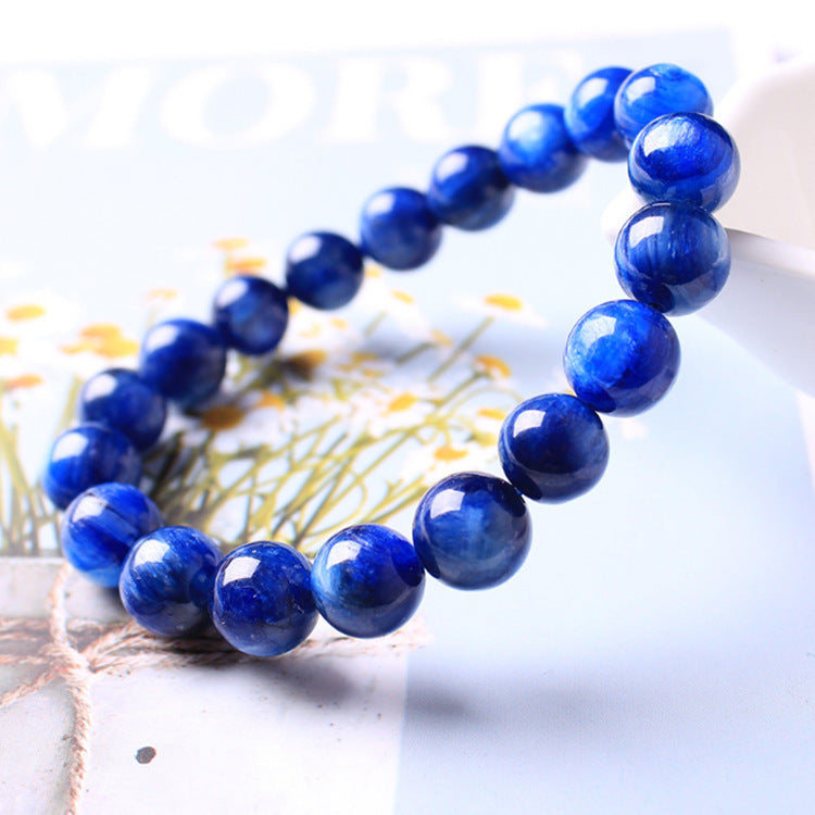 Bracelet en cyanite naturelle - LUXARAH