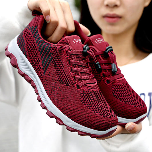 Chaussures de course décontractées à semelle souple pour hommes et femmes - LUXARAH