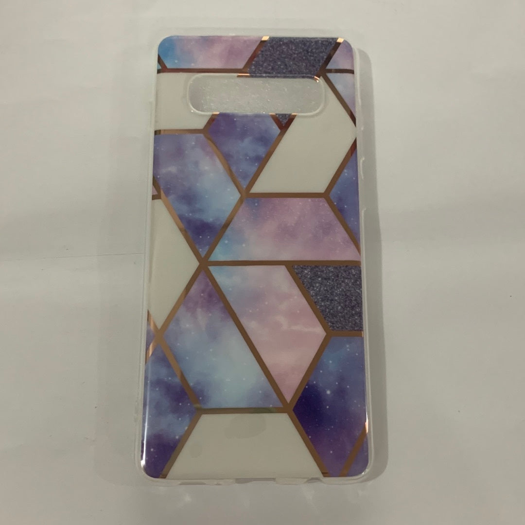 Étui de téléphone portable en marbre électrolytique