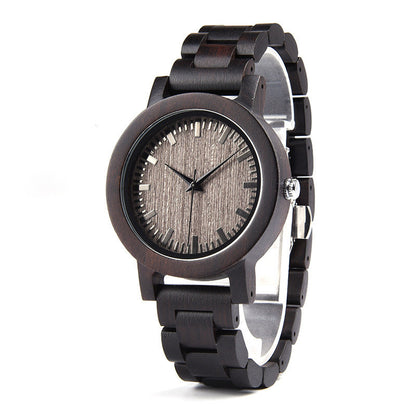Montre en bois précieux - LUXARAH