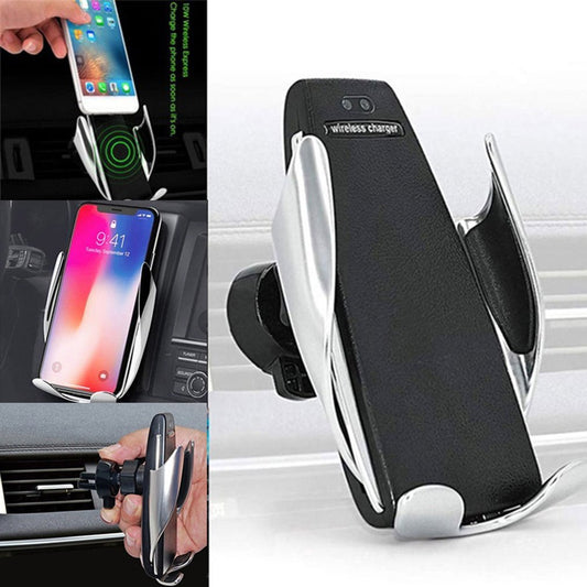 Chargeur sans fil pour voiture 10 W, induction, charge rapide sans fil, avec support de téléphone S5