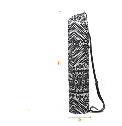 Sac de yoga en toile 6 mm, sac à bandoulière pour tapis de yoga - LUXARAH