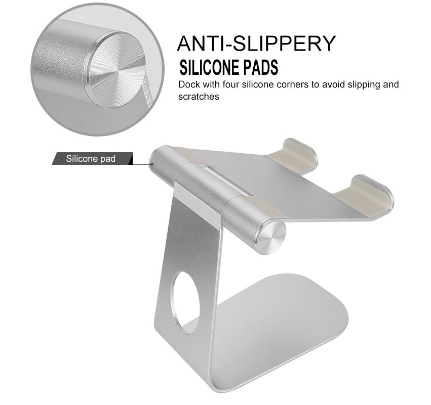 Compatible avec Apple, support de tablette pour iPad, mini support de téléphone, accessoires de bureau, support réglable