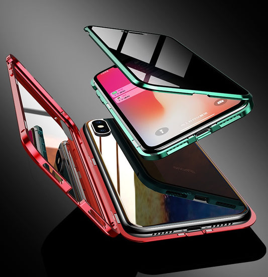 Étui magnétique anti-regard pour téléphone