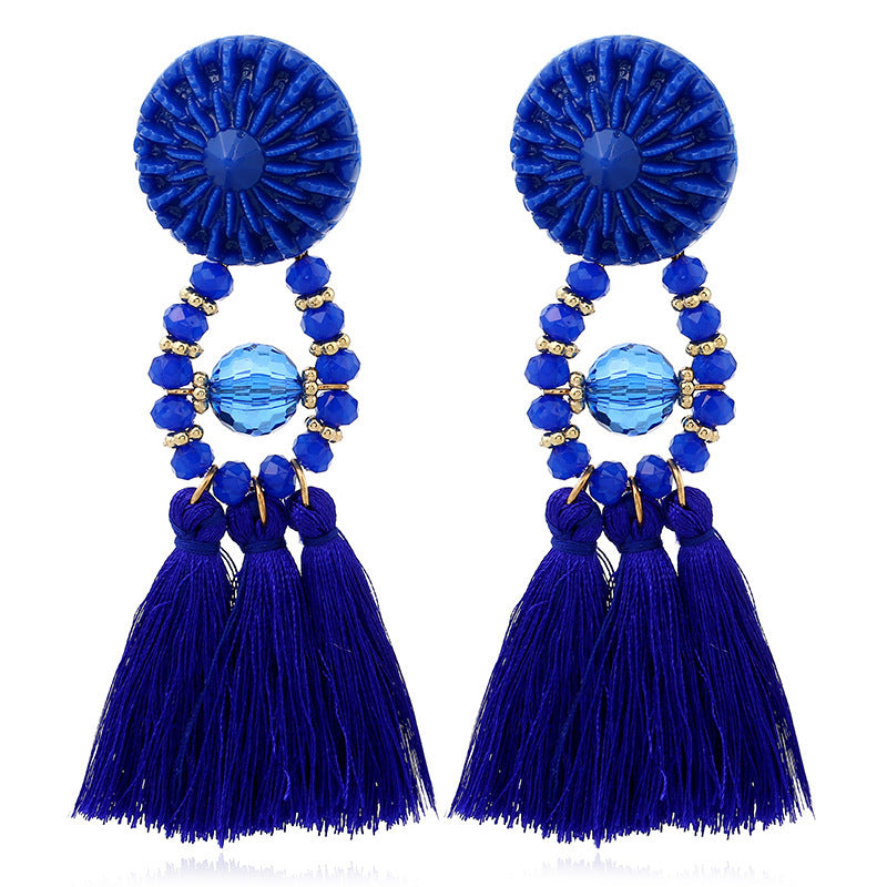 Boucles d'oreilles à pampilles