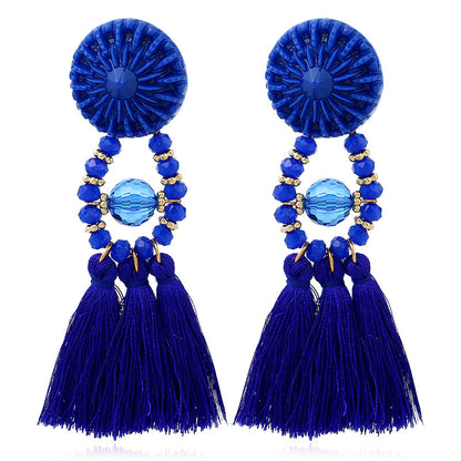 Boucles d'oreilles à pampilles