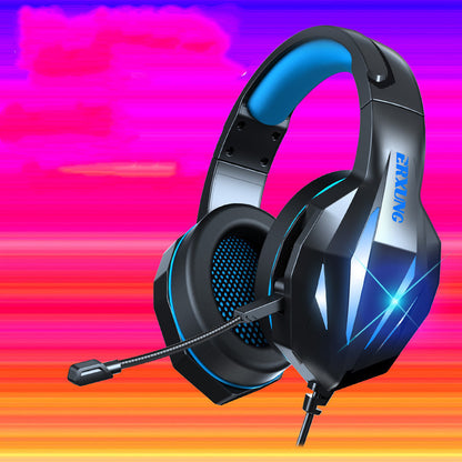 Casque de jeu filaire lumineux