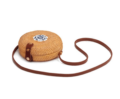 Sac en rotin tissé à la main