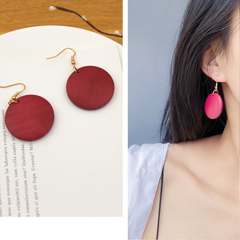 Boucles d'oreilles en rotin et paille - LUXARAH