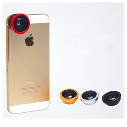 Objectif fisheye 180 degrés 3 en 1