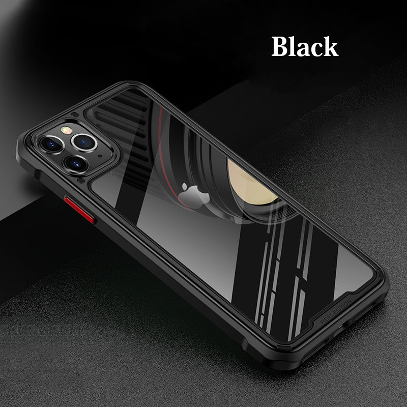 Étui en silicone transparent pour téléphone portable