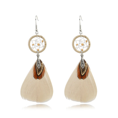Boucles d'oreilles en plumes, boucles d'oreilles de célébrités populaires