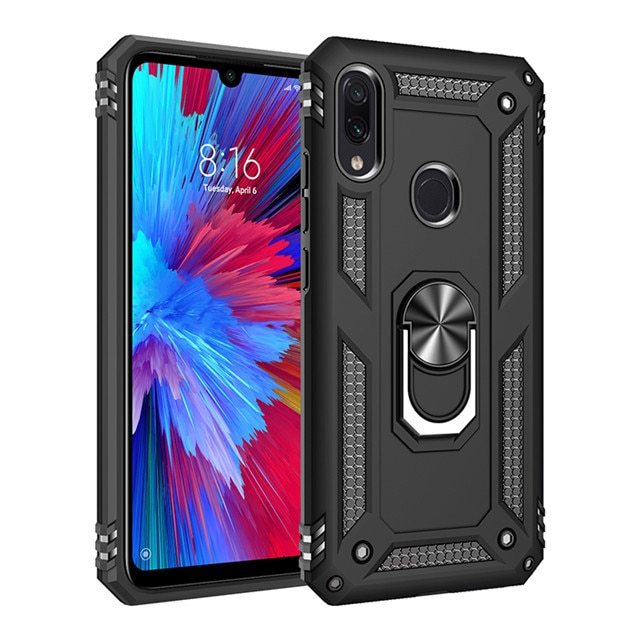 Étui de téléphone portable avec support pour anneau de voiture
