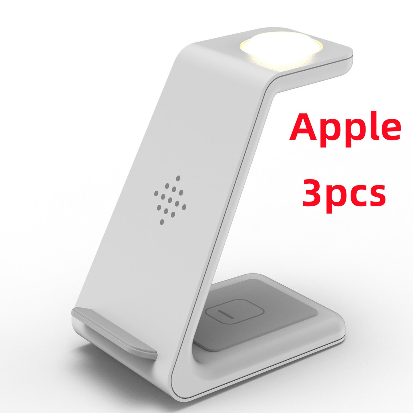 Station de charge rapide 3 en 1, support de chargeur sans fil, station de charge rapide sans fil pour support de téléphone