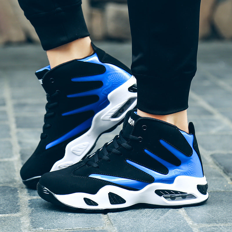 Chaussures de basket-ball à coussin d'air pour hommes, baskets résistantes à l'usure - LUXARAH