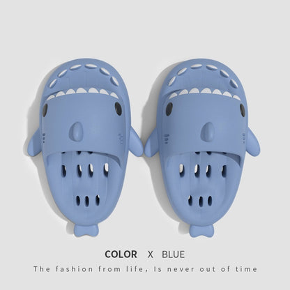 Chaussons requin avec trous de drainage, chaussures de douche pour femmes, séchage rapide, EVA, sandales de plage - LUXARAH