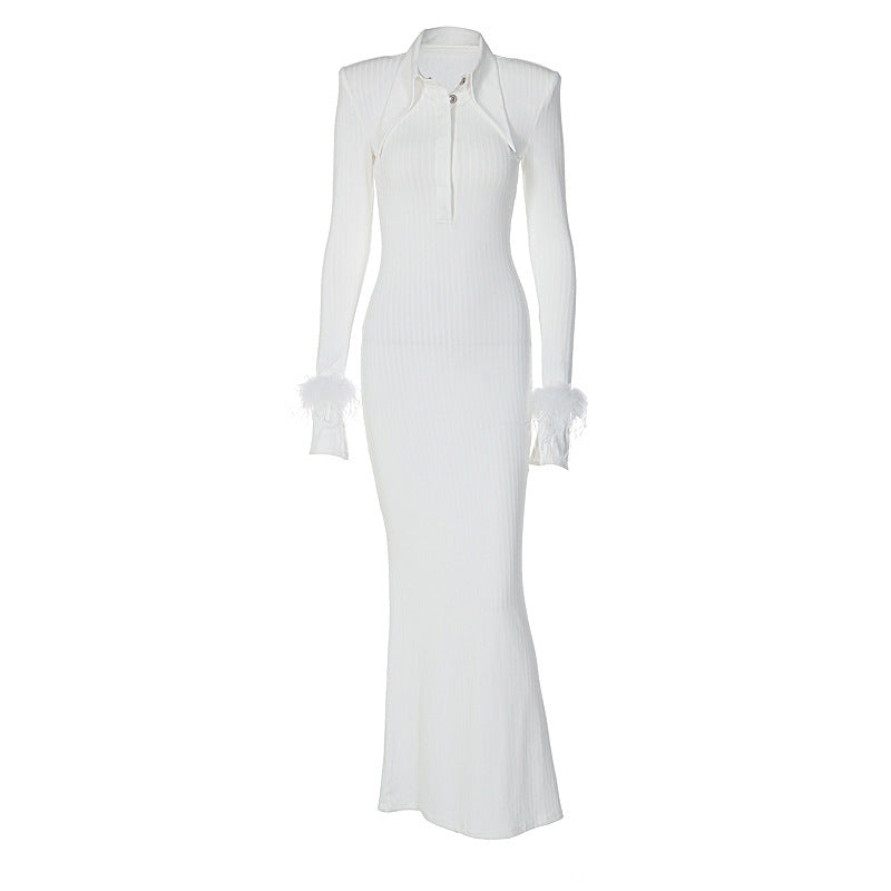 Robes longues à col polo - LUXARAH