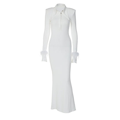 Robes longues à col polo - LUXARAH