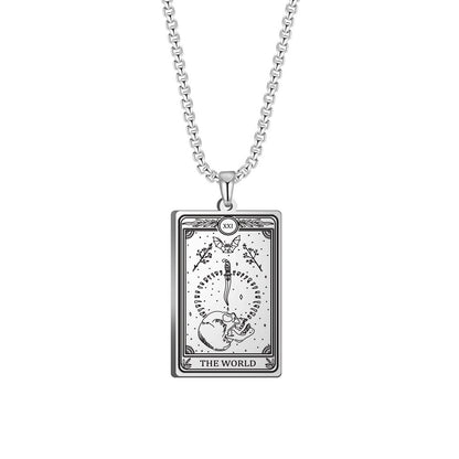Colliers de la série Box Chain Three Tarot