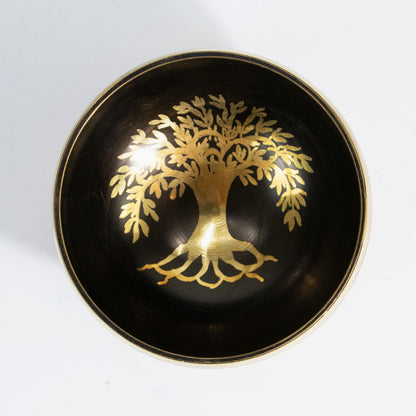 Bol sonore de Bouddha chantant l'arbre de vie fait à la main - LUXARAH
