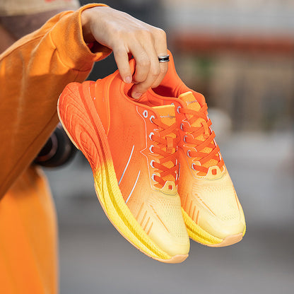 Chaussures de course légères tissées à semelle épaisse Popcorn - LUXARAH