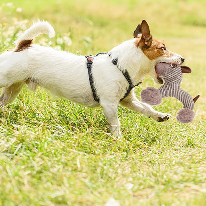 Jouet couineur pour grands chiens, peluche, jouet interactif pour chiens - Jouet à mâcher en peluche pour chiens, jouets couineurs stimulants pour animaux de compagnie, pour chiens de taille moyenne et grande - LUXARAH