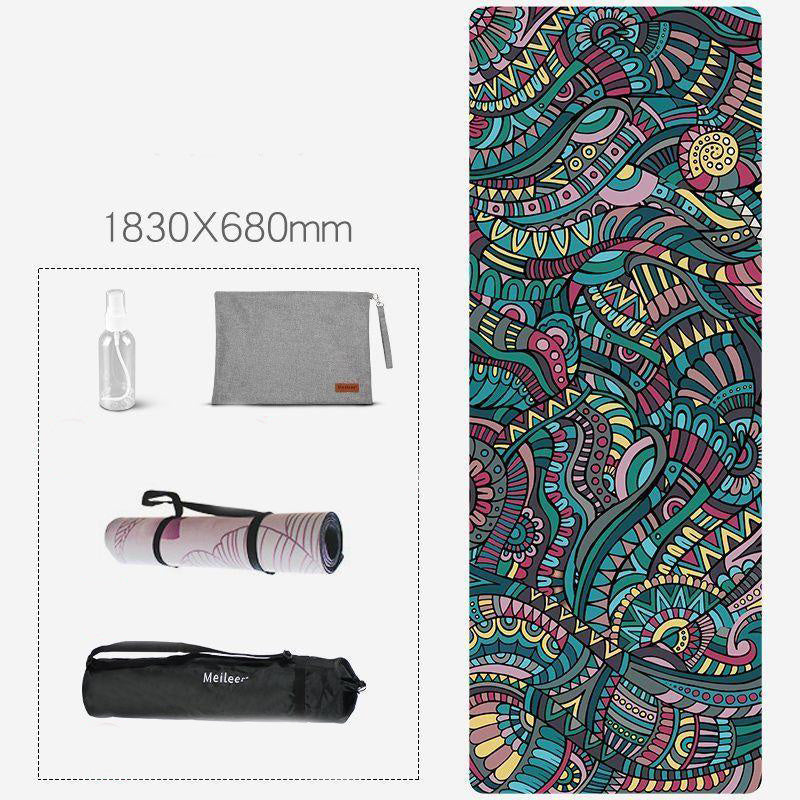 Tapis de yoga en caoutchouc - LUXARAH