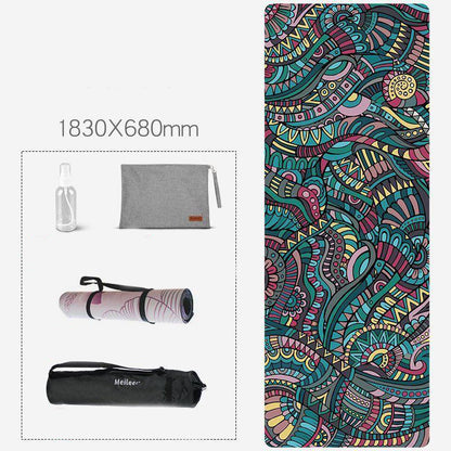 Tapis de yoga en caoutchouc - LUXARAH